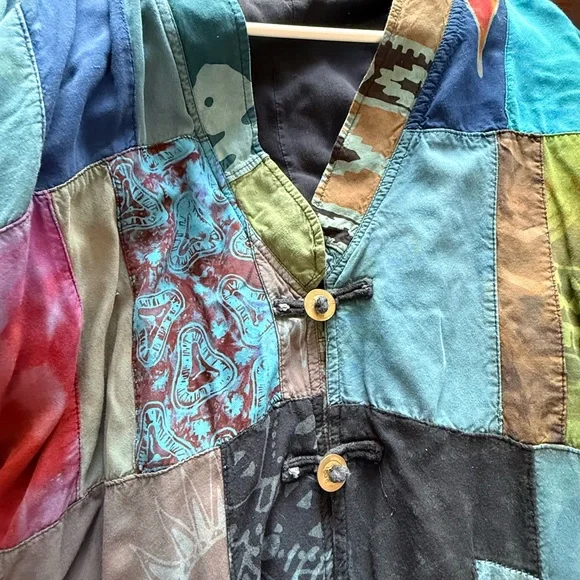 Colorful Patchwork Jacket - Picture 6 of 7